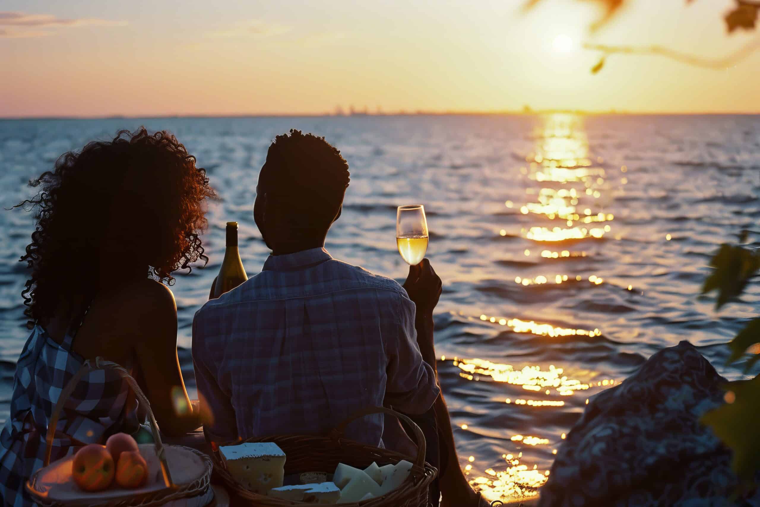 Weekend Getaway Ideas for Couples (and Family) 1 couple enjoying picnic together outdoors summertime scaled Century City Hotels